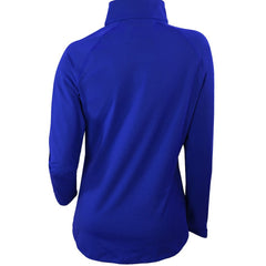 Philadelphia Phillies Women's Omni-Wick Outward Nine Quarter-Zip Pullover Top Royal | Columbia