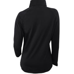San Diego Padres Women's Omni-Wick Outward Nine Quarter-Zip Pullover Top Black | Columbia