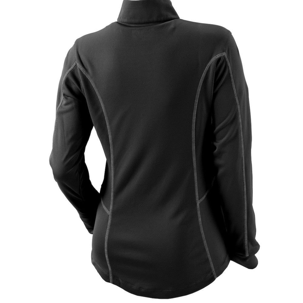 Chicago White Sox Women's Omni-Wick Shotgun Quarter-Zip Pullover Top Black | Columbia