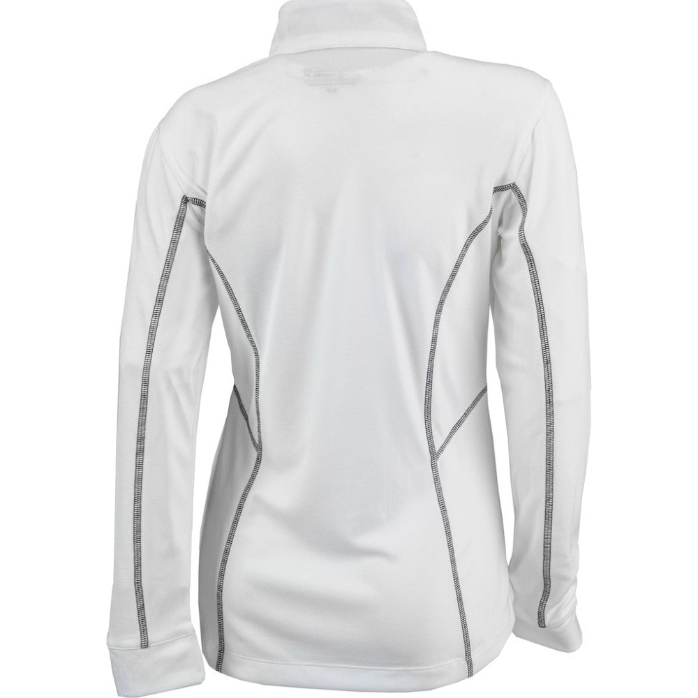San Francisco Giants Women's Omni-Wick Shotgun Quarter-Zip Pullover Top White | Columbia