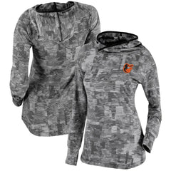 Baltimore Orioles Women's Omni-Wick Sunday Ball Pullover Hoodie Black | Columbia