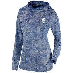 Detroit Tigers Women's Omni-Wick Sunday Ball Pullover Hoodie Navy | Columbia