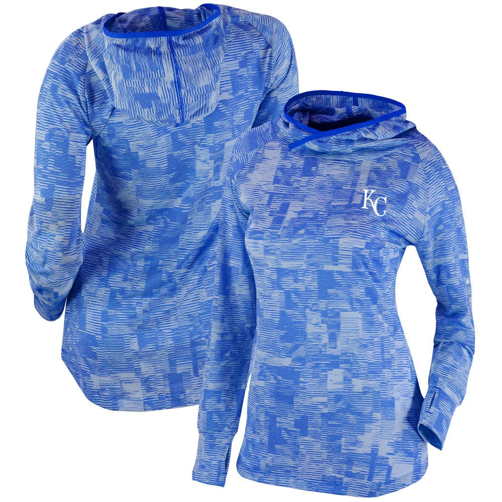 Kansas City Royals Women's Omni-Wick Sunday Ball Pullover Hoodie Royal | Columbia