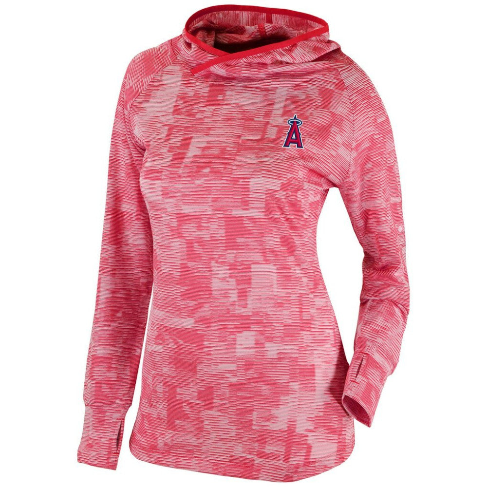 Los Angeles Angels Women's Omni-Wick Sunday Ball Pullover Hoodie Red | Columbia