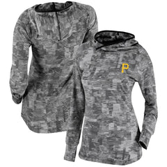 Pittsburgh Pirates Women's Omni-Wick Sunday Ball Pullover Hoodie Black | Columbia