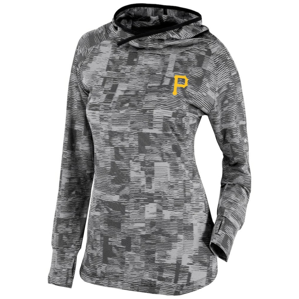 Pittsburgh Pirates Women's Omni-Wick Sunday Ball Pullover Hoodie Black | Columbia