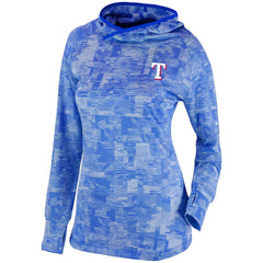 Texas Rangers Women's Omni-Wick Sunday Ball Pullover Hoodie Royal | Columbia