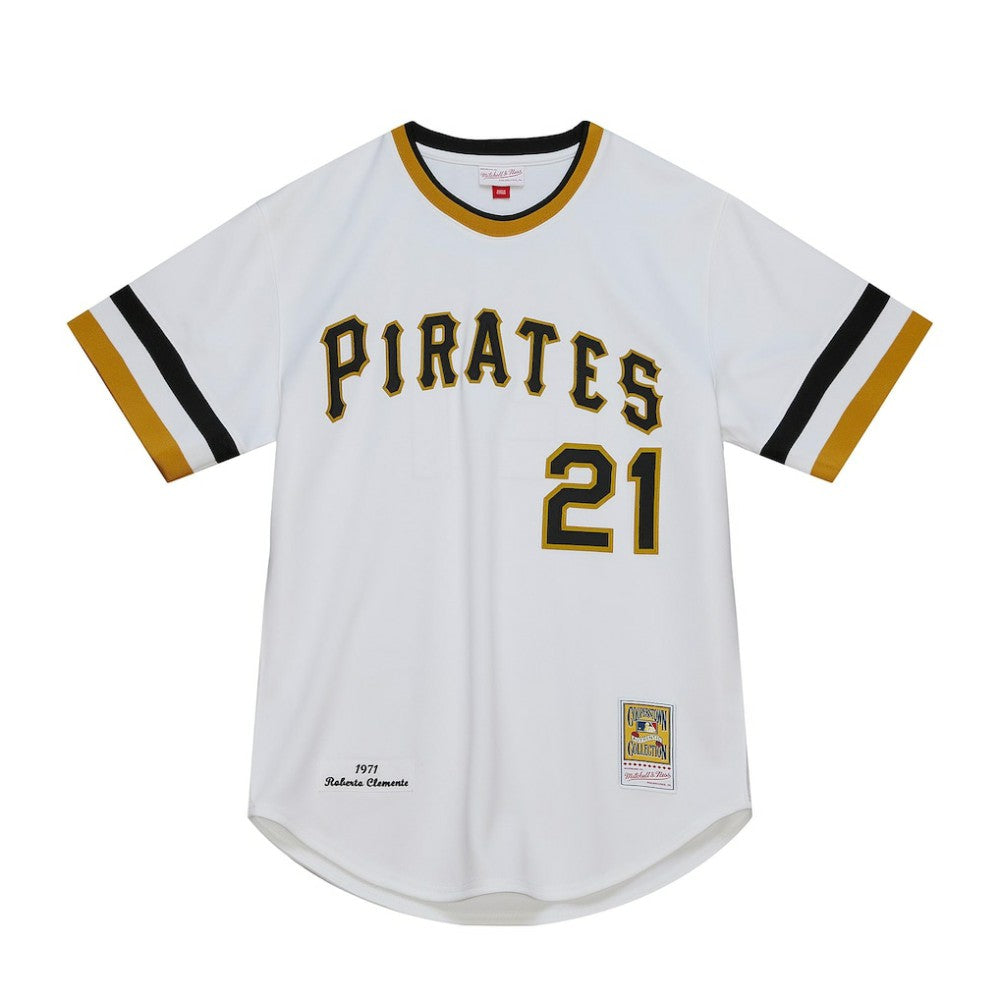 Roberto Clemente Pittsburgh Pirates Cooperstown Collection Authentic Jersey White | Mitchell & Ness