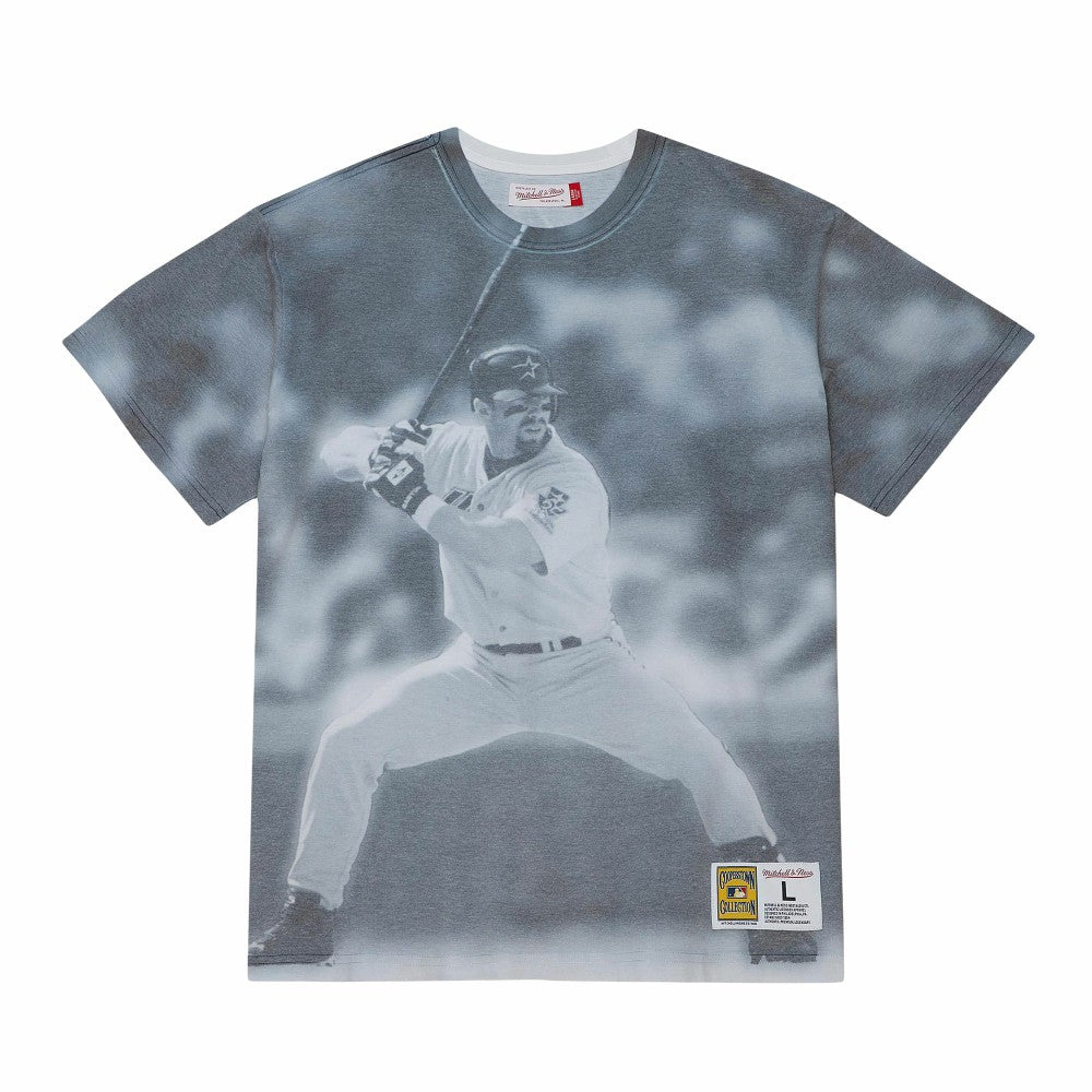 Jeff Bagwell Houston Astros Cooperstown Collection Highlight Sublimated Player Graphic T-Shirt | Mitchell & Ness