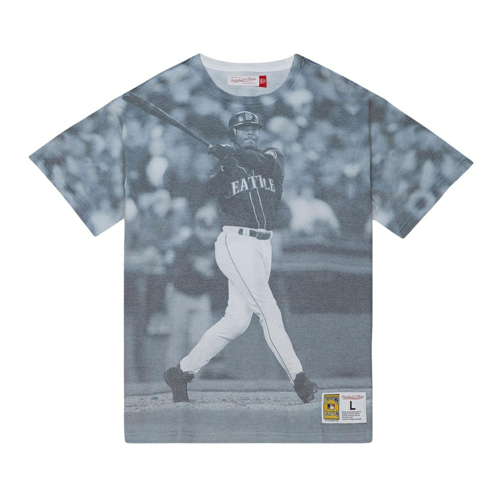 Ken Griffey Jr. Seattle Mariners Cooperstown Collection Highlight Sublimated Player Graphic T-Shirt | Mitchell & Ness