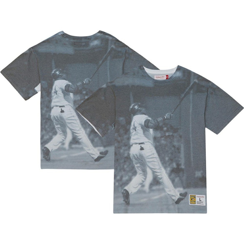 David Ortiz Boston Red Sox Cooperstown Collection Highlight Sublimated Player Graphic T-Shirt | Mitchell & Ness