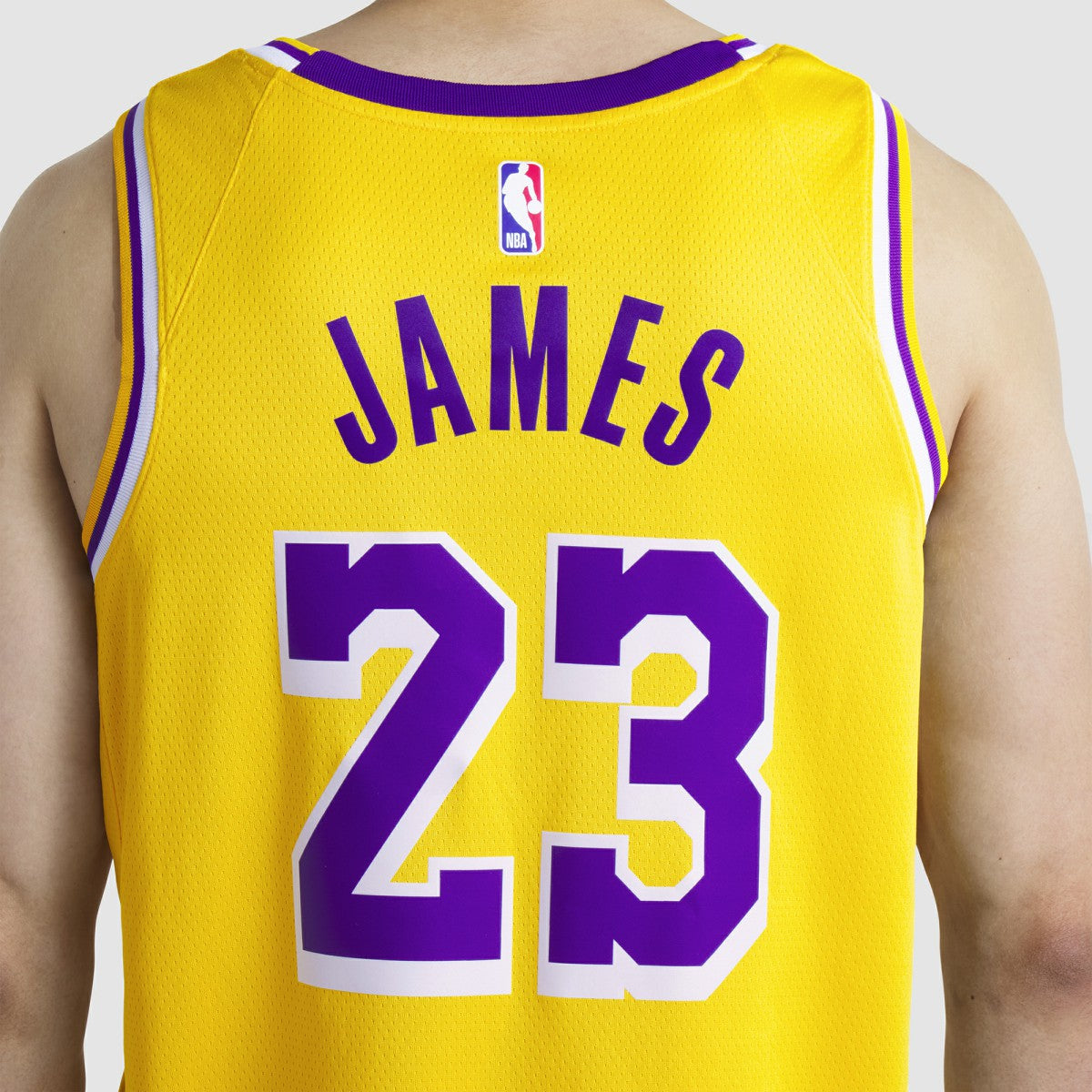 LeBron James Los Angeles Lakers Unisex Swingman Jersey - Icon Edition - Gold