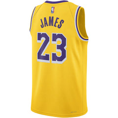 LeBron James Los Angeles Lakers Unisex Swingman Jersey - Icon Edition - Gold