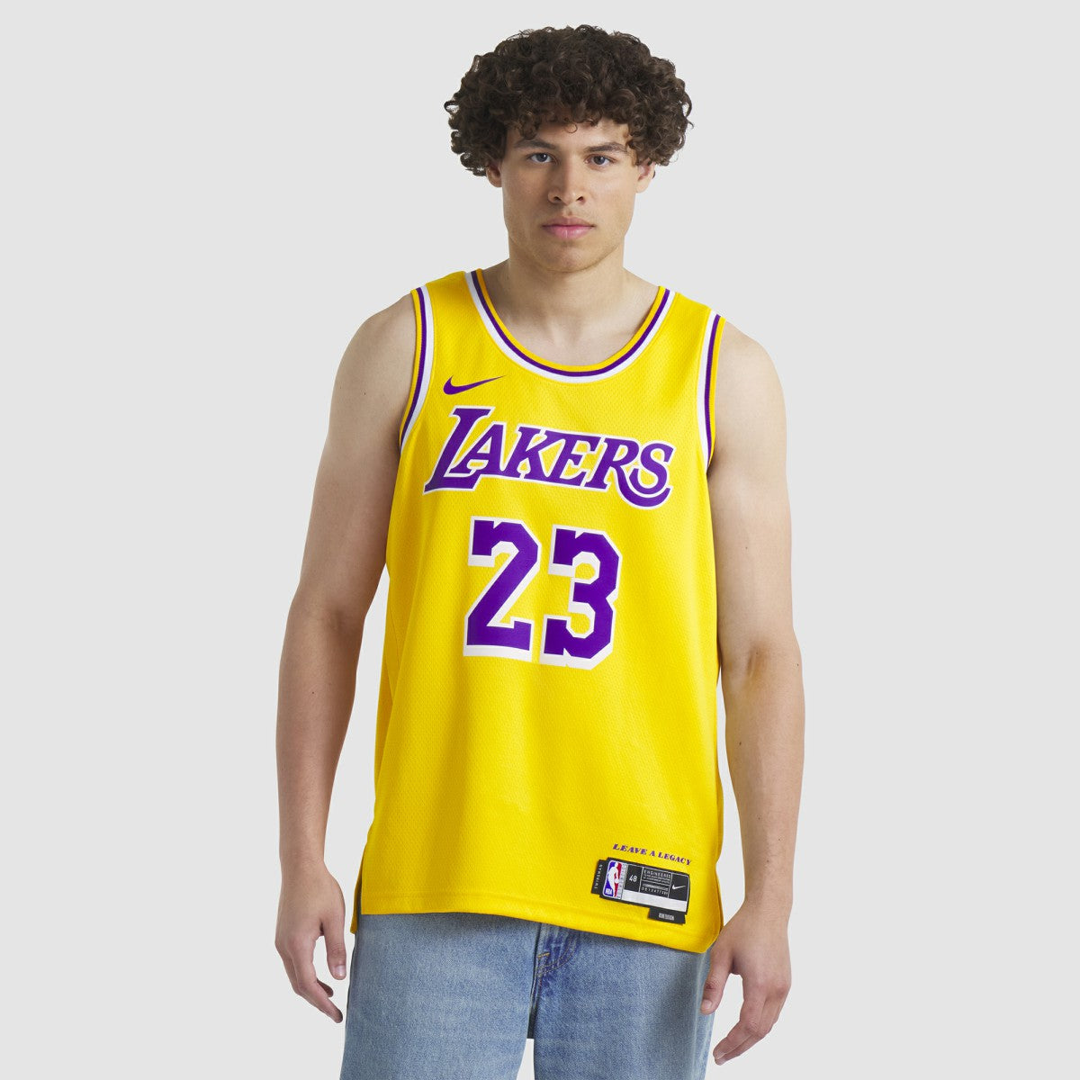 LeBron James Los Angeles Lakers Unisex Swingman Jersey - Icon Edition - Gold