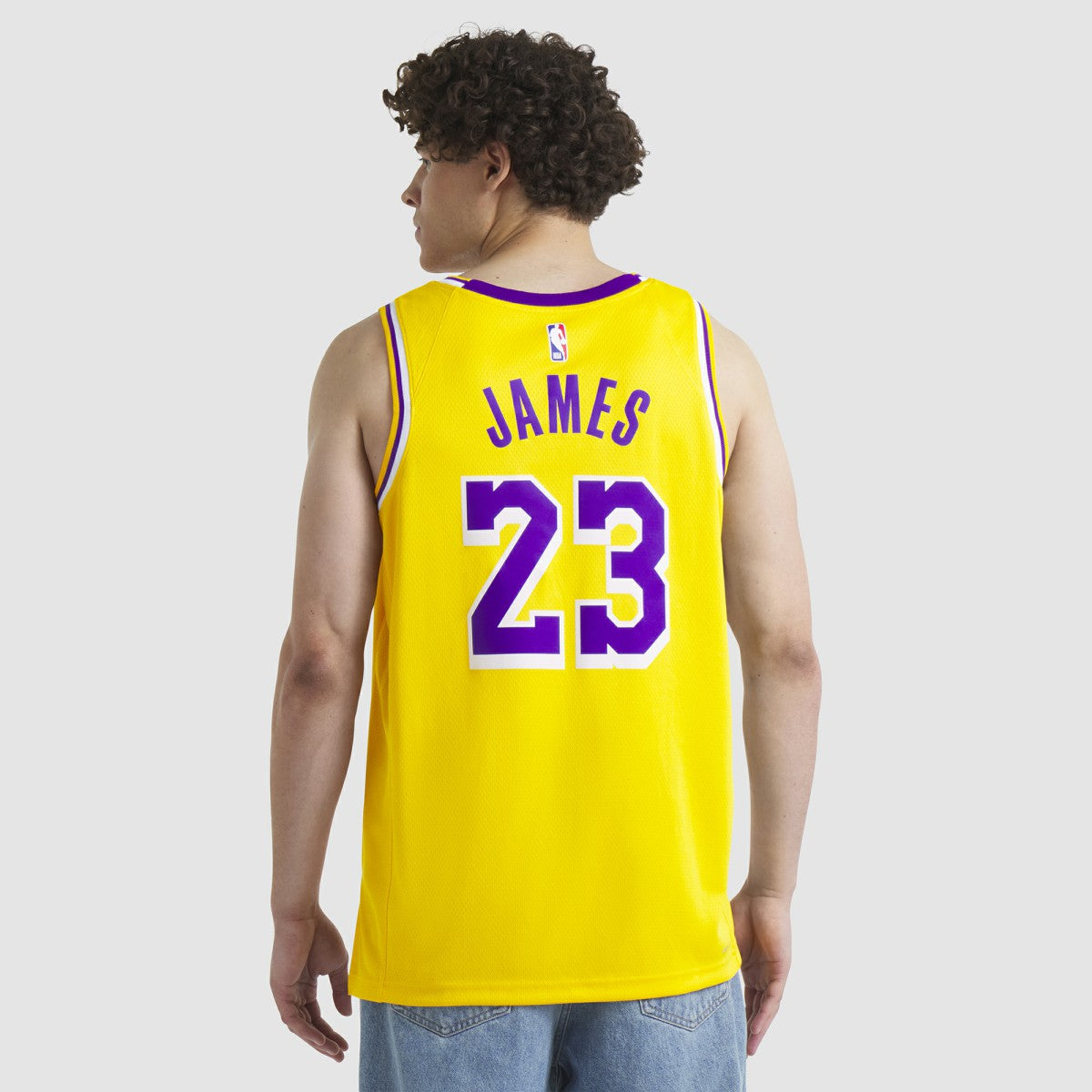 LeBron James Los Angeles Lakers Unisex Swingman Jersey - Icon Edition - Gold