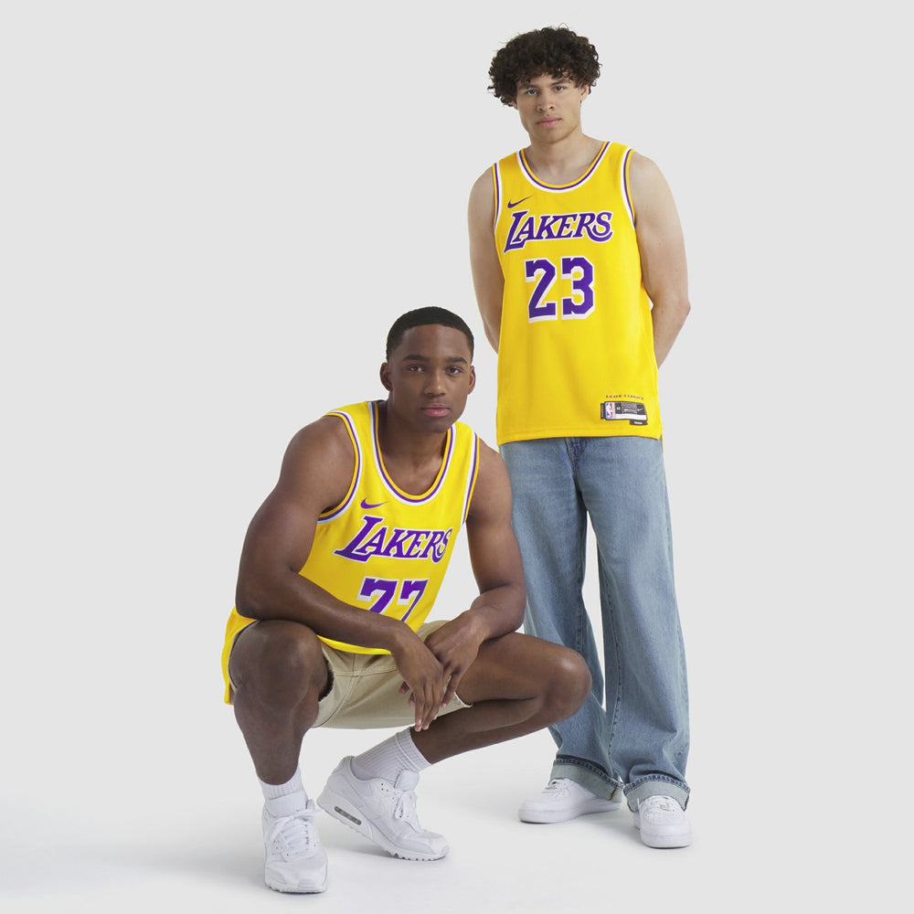 LeBron James Los Angeles Lakers Unisex Swingman Jersey - Icon Edition - Gold