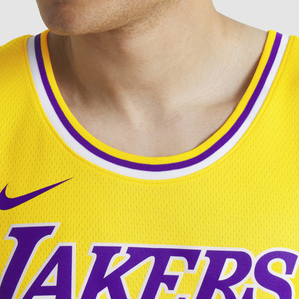 LeBron James Los Angeles Lakers Unisex Swingman Jersey - Icon Edition - Gold