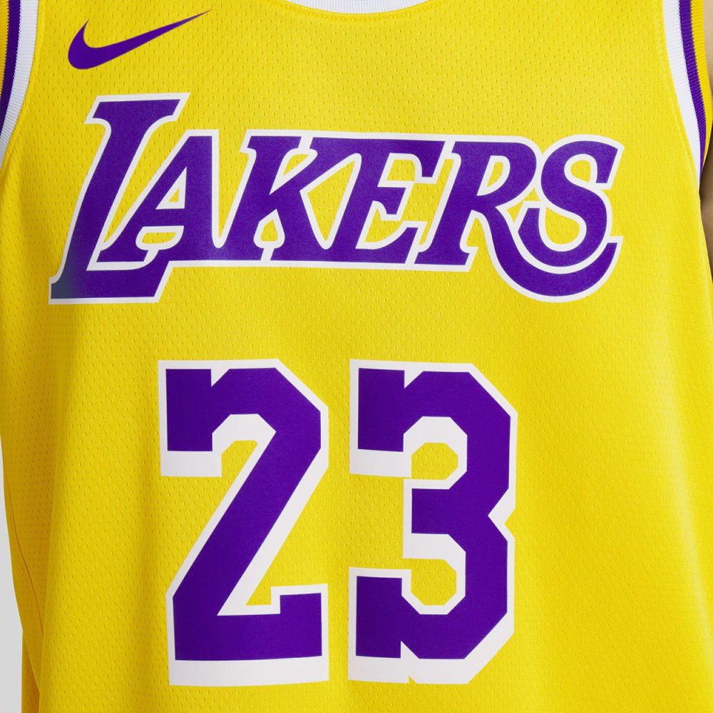 LeBron James Los Angeles Lakers Unisex Swingman Jersey - Icon Edition - Gold