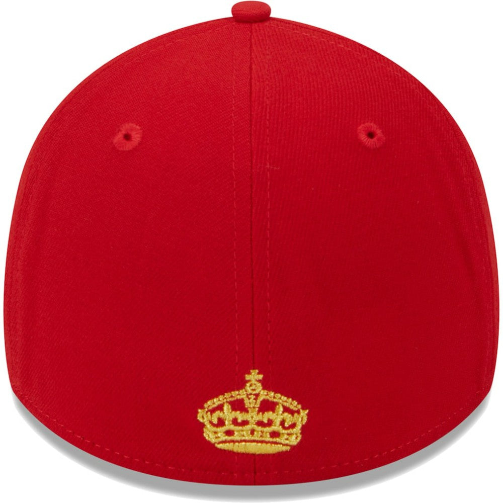 St. Louis Cardinals 2023 MLB World Tour: London Series Flag Fill 39THIRTY Flex Hat Red | New Era