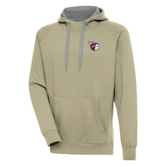 Cleveland Guardians Antigua Victory Pullover Hoodie Khaki