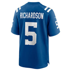 Anthony Richardson Indianapolis Colts Game Jersey - Royal