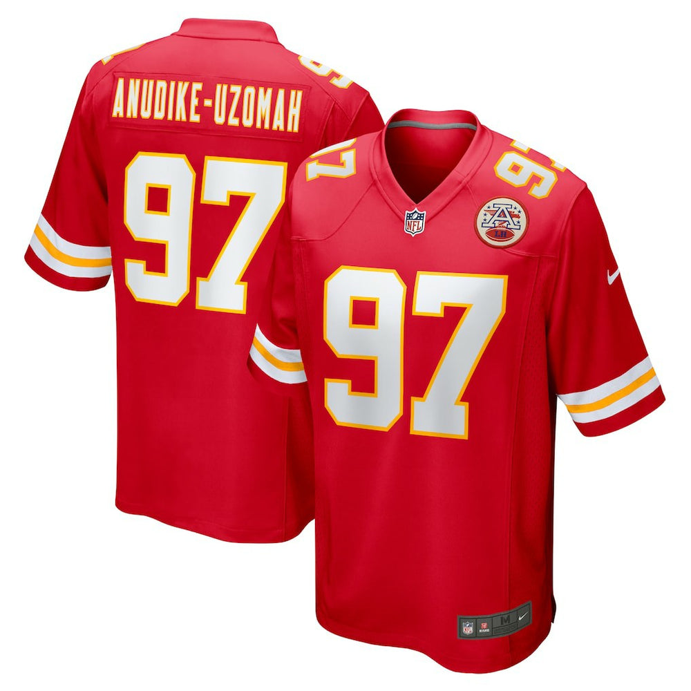 Felix Anudike-Uzomah Kansas City Chiefs Game Jersey - Red