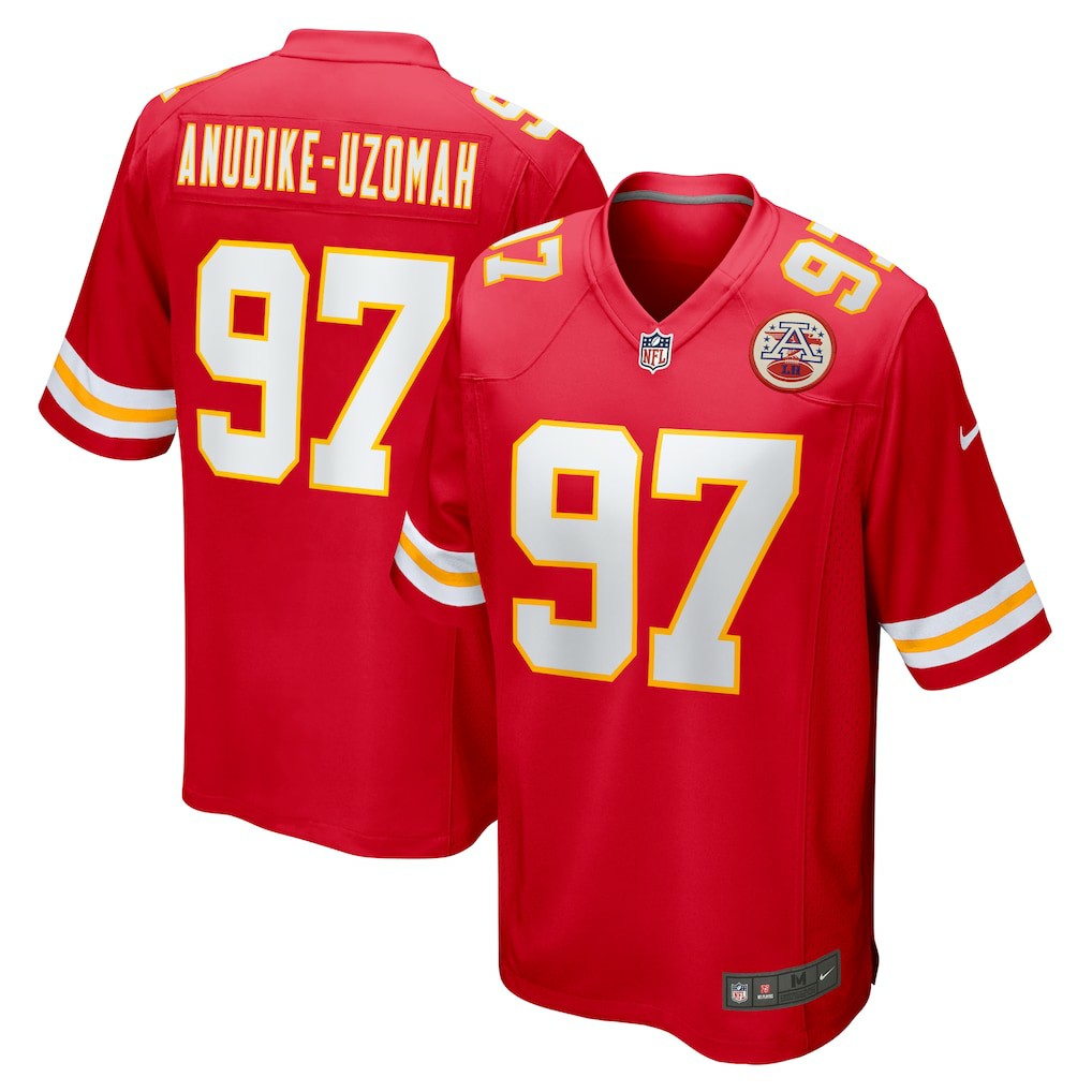 Felix Anudike-Uzomah Kansas City Chiefs Game Jersey - Red