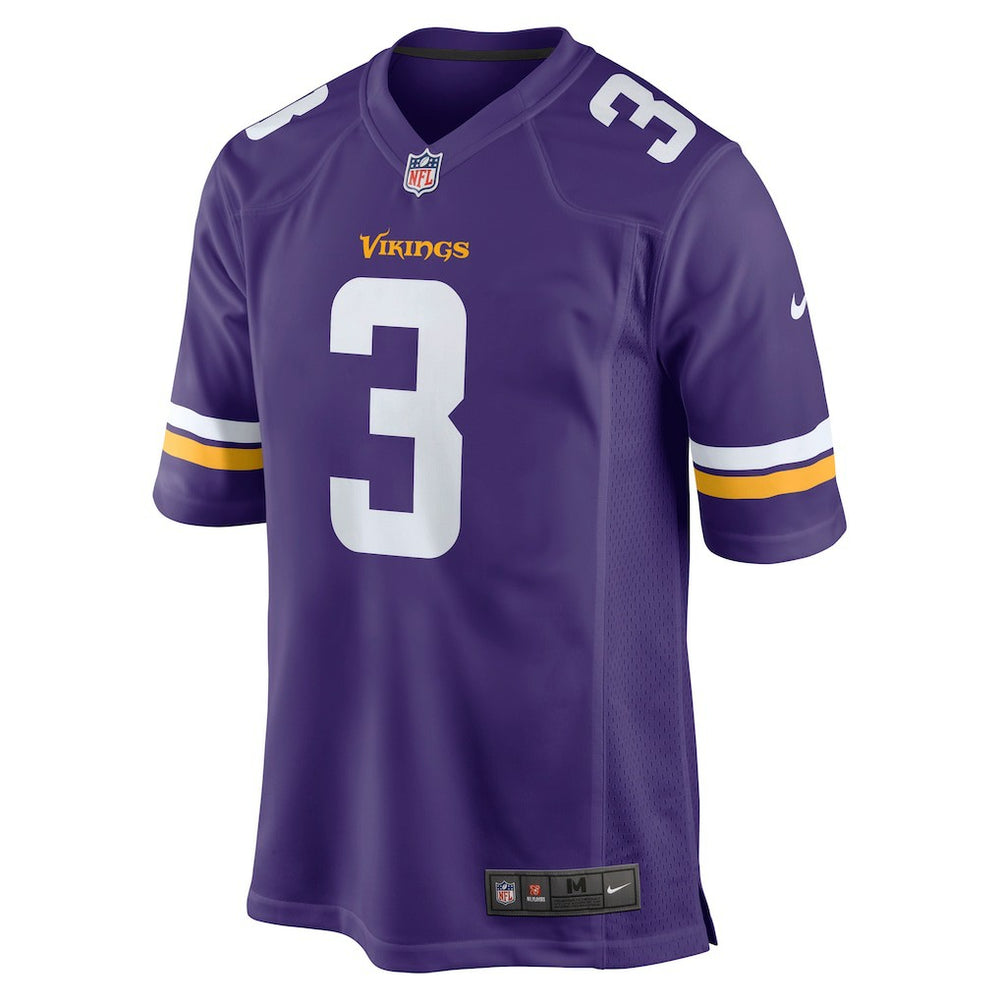 Jordan Addison Minnesota Vikings Game Jersey - Purple