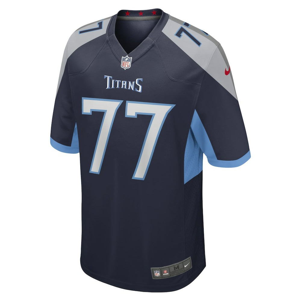 Peter Skoronski Tennessee Titans Game Jersey - Navy