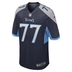 Peter Skoronski Tennessee Titans Game Jersey - Navy