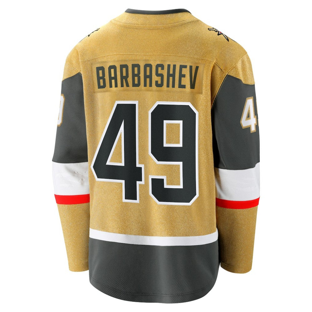 Ivan Barbashev Vegas Golden Knights Fanatics Home Breakaway Jersey Gold