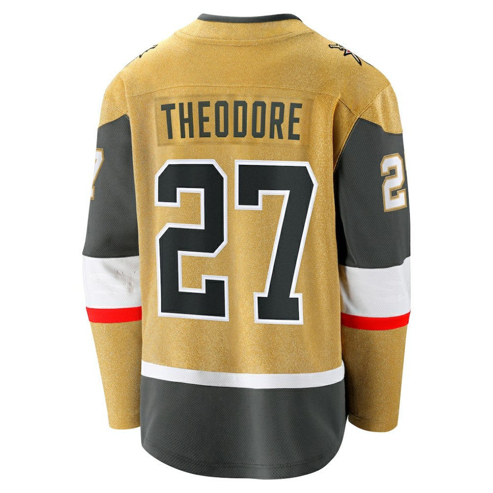 Shea Theodore Vegas Golden Knights Fanatics Home Breakaway Jersey Gold
