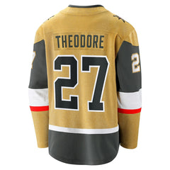 Shea Theodore Vegas Golden Knights Fanatics Home Breakaway Jersey Gold