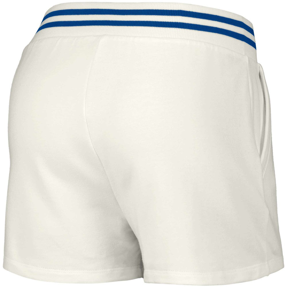 Los Angeles Dodgers Lusso Women's Maeg Tri-Blend Pocket Shorts White