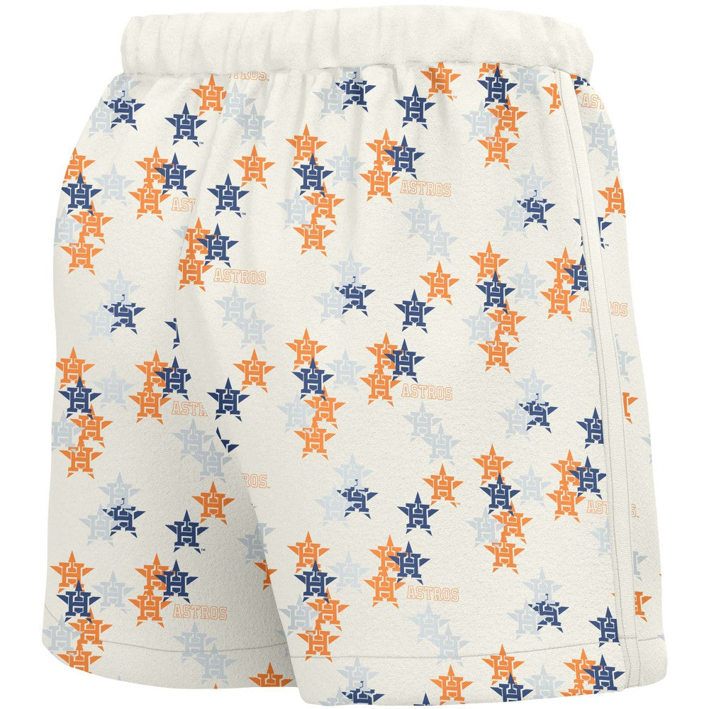 Houston Astros Lusso Women's Marge Shorts White