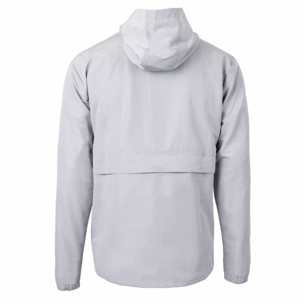 Seattle Mariners Cutter & Buck Charter Eco Recycled Half-Zip Anorak Jacket Gray
