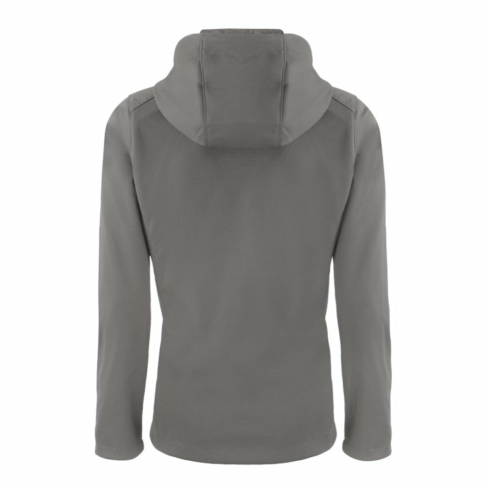 Detroit Tigers Cutter & Buck Women's Evoke Eco Softshell Recycled Full-Zip Jacket Gray