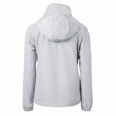 Los Angeles Dodgers Cutter & Buck Women's Charter Eco Recycled Full-Zip Jacket Gray