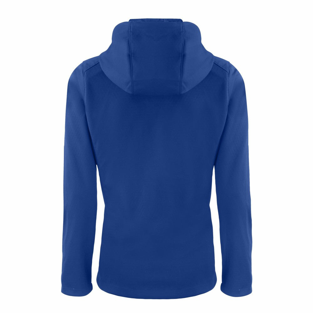 Los Angeles Dodgers Cutter & Buck Women's Evoke Eco Softshell Recycled Full-Zip Jacket Royal