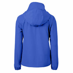 New York Mets Cutter & Buck Women's Charter Eco Recycled Full-Zip Jacket Blue