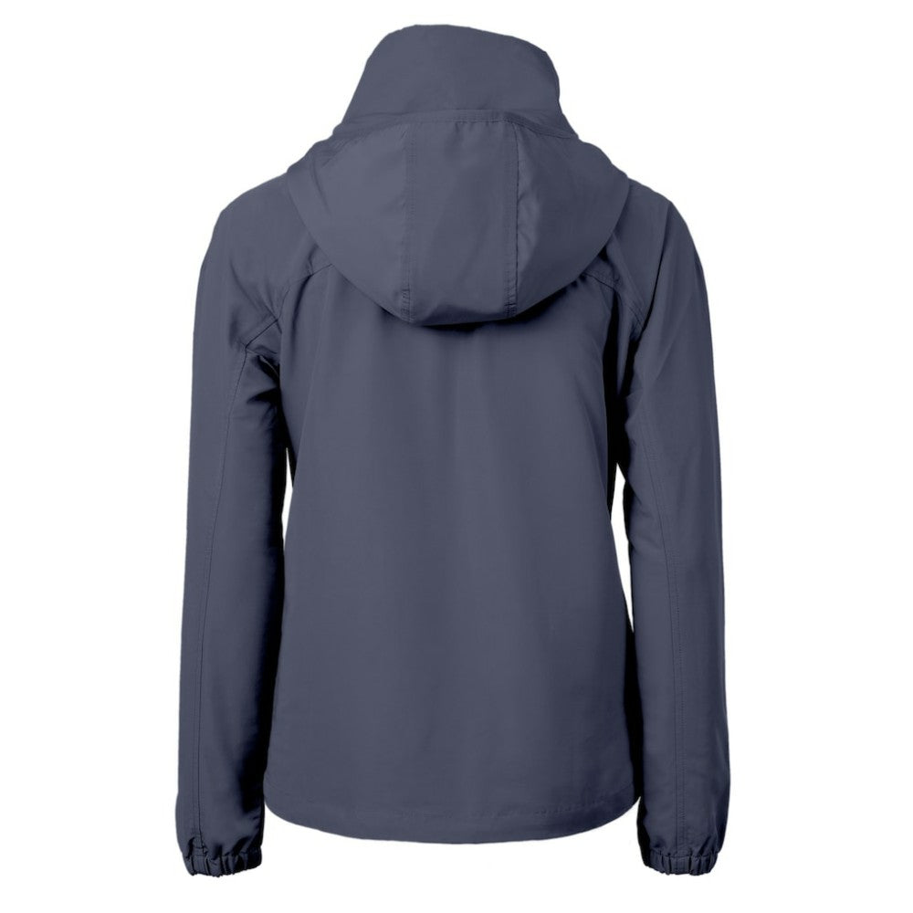 New York Yankees Cutter & Buck Women's Charter Eco Recycled Full-Zip Jacket Navy
