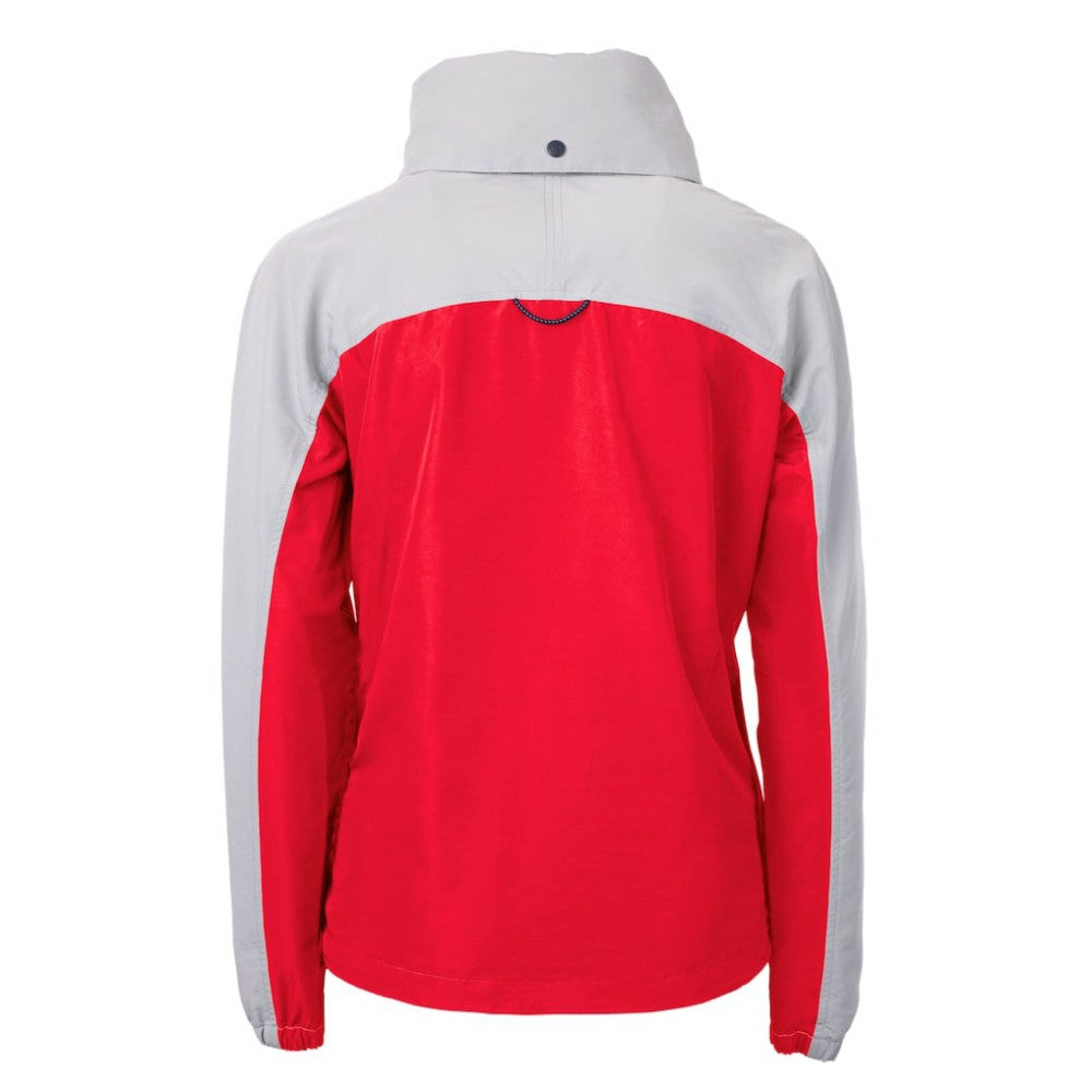 Philadelphia Phillies Cutter & Buck Women's Charter Eco Recycled Half-Zip Anorak Jacket Red