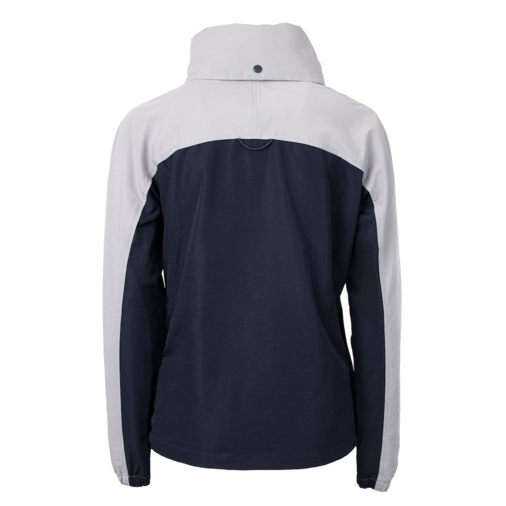 Seattle Mariners Cutter & Buck Women's Charter Eco Recycled Half-Zip Anorak Jacket Navy