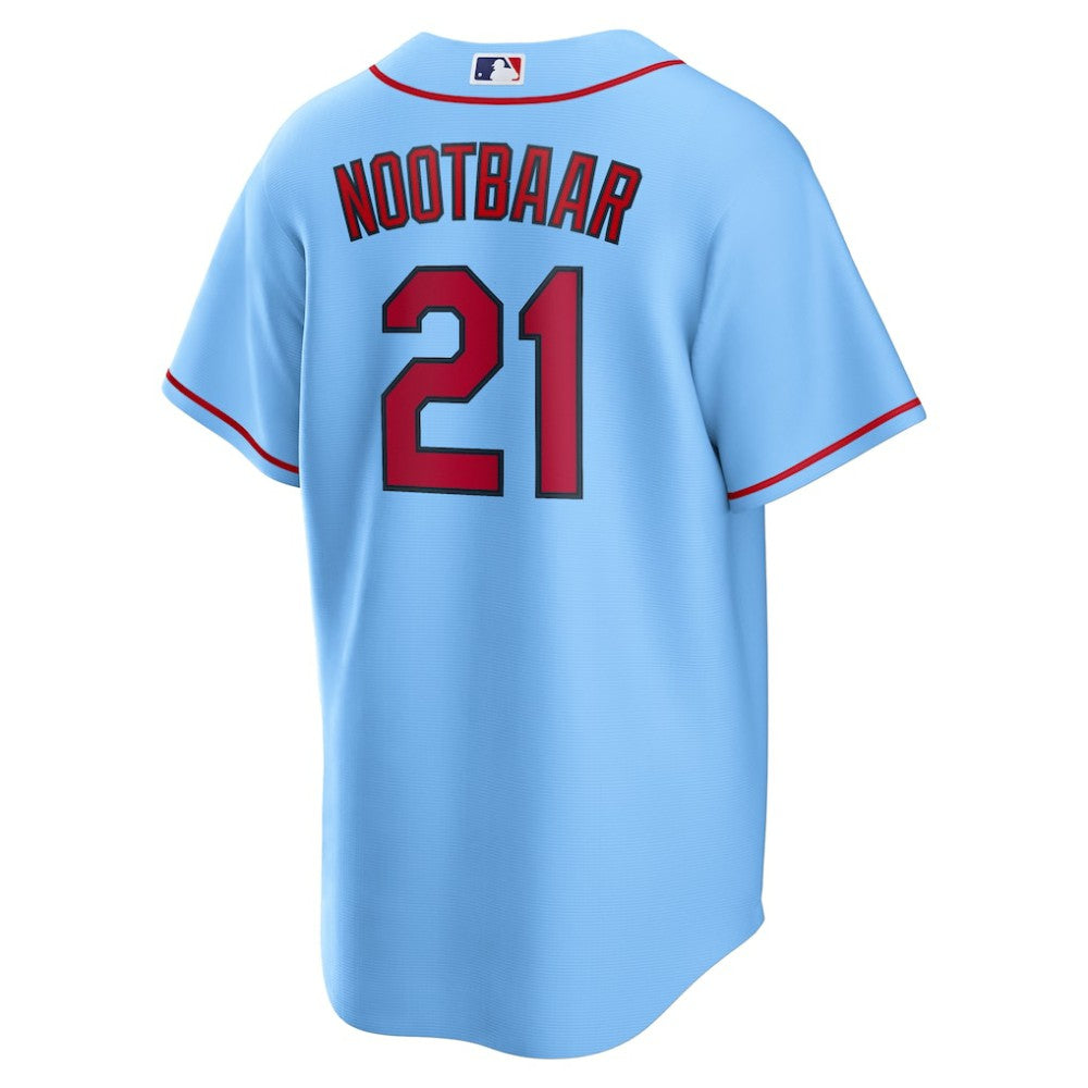 Lars Nootbaar St. Louis Cardinals Alternate Replica Jersey Light Blue | Nike