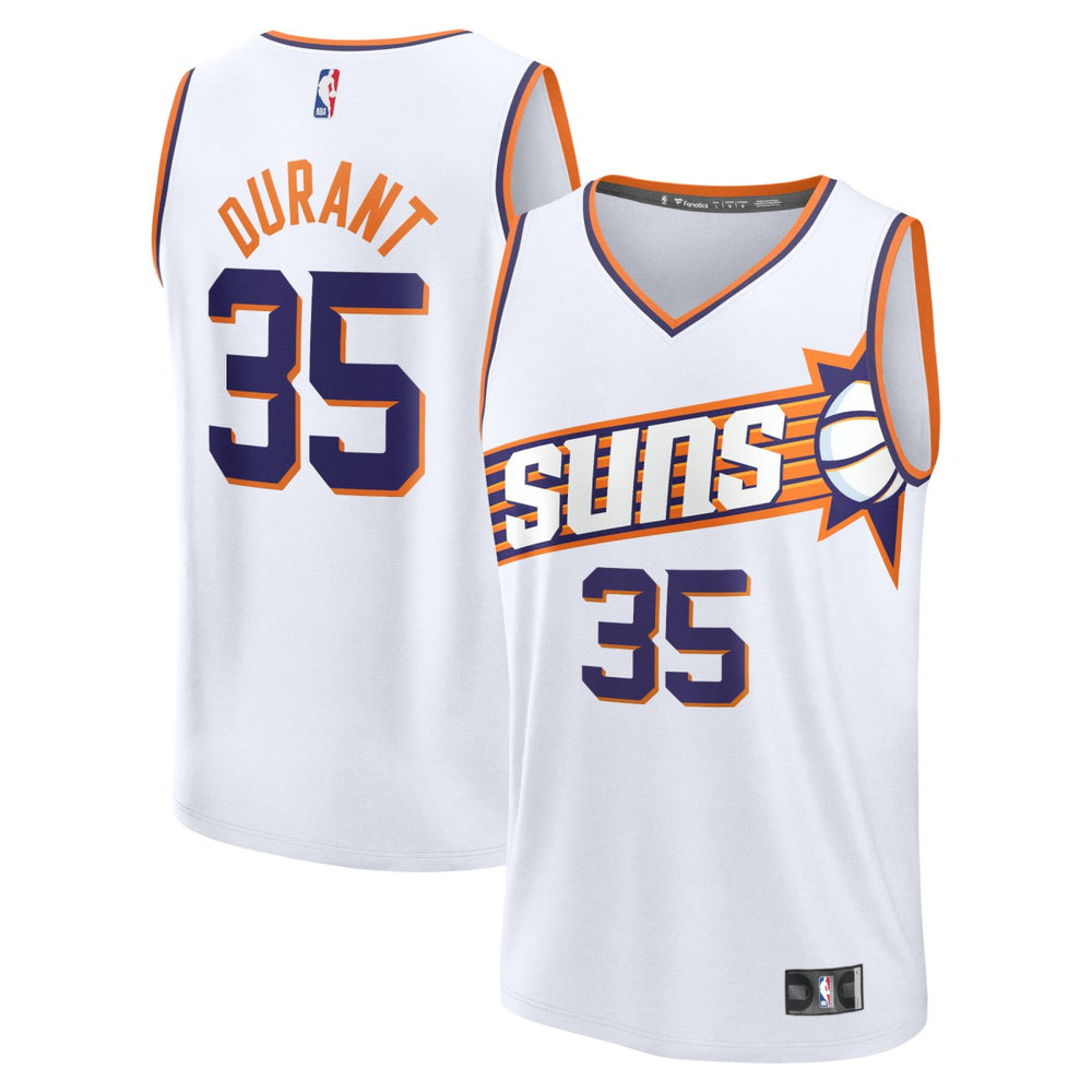 Kevin Durant Phoenix Suns Fast Break Replica Jersey - Association Edition - White