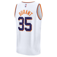 Kevin Durant Phoenix Suns Fast Break Replica Jersey - Association Edition - White