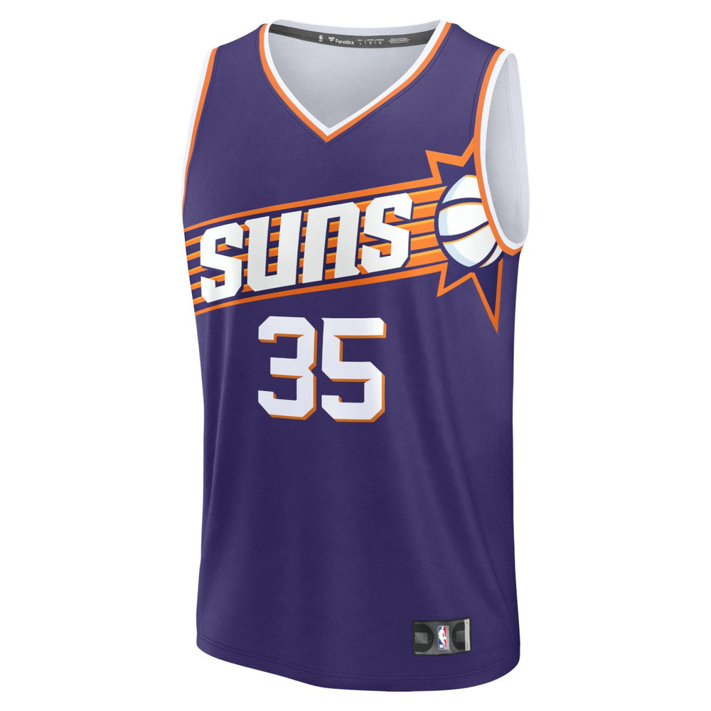 Kevin Durant Phoenix Suns Fast Break Replica Jersey - Icon Edition - Purple