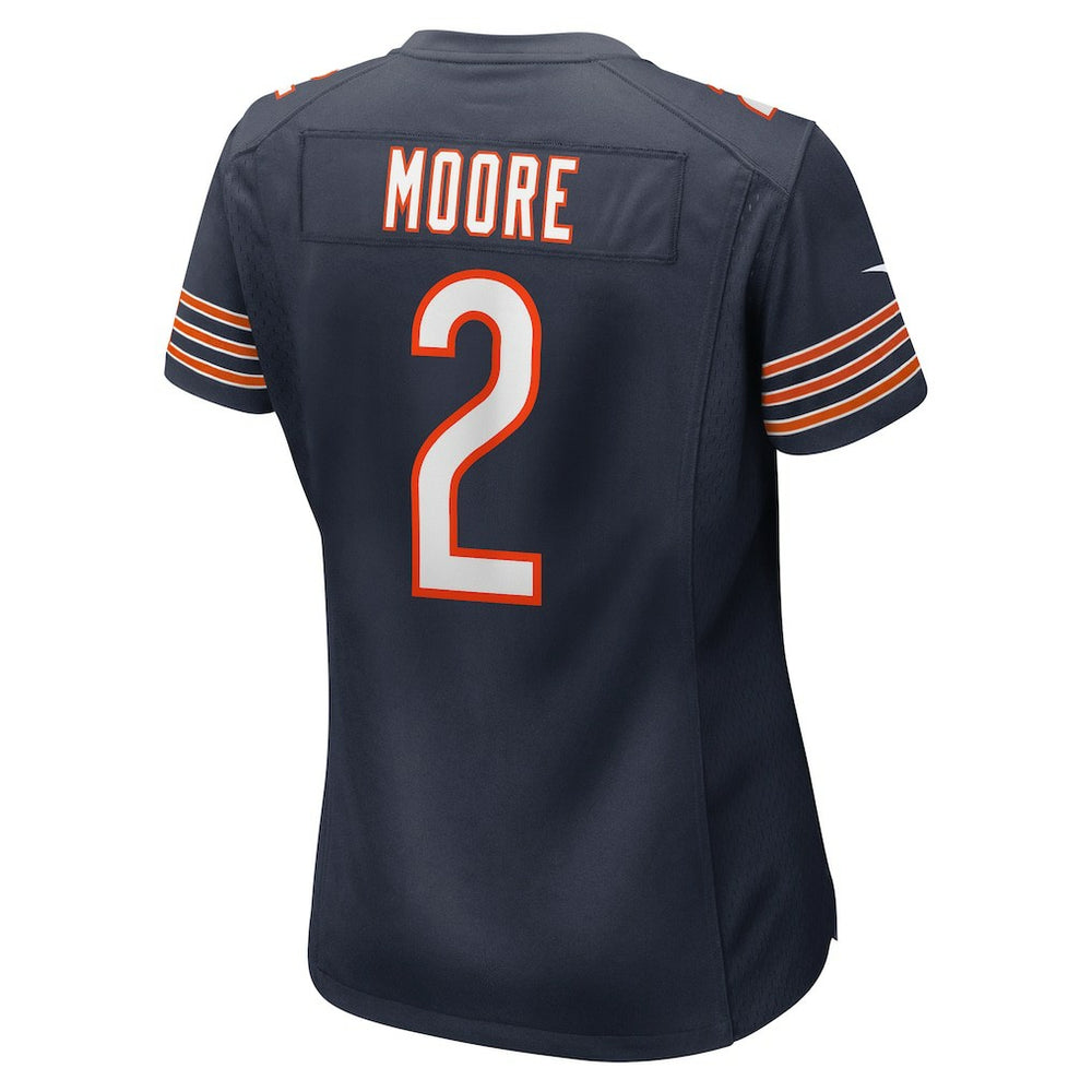 D.J. Moore Chicago Bears Women's Player Jersey - Navy