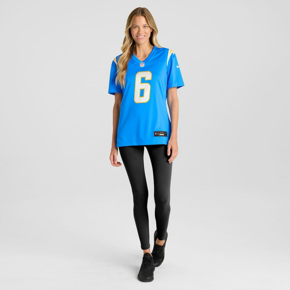 Eric Kendricks Los Angeles Chargers Women's Game Player Jersey - Powder Blue