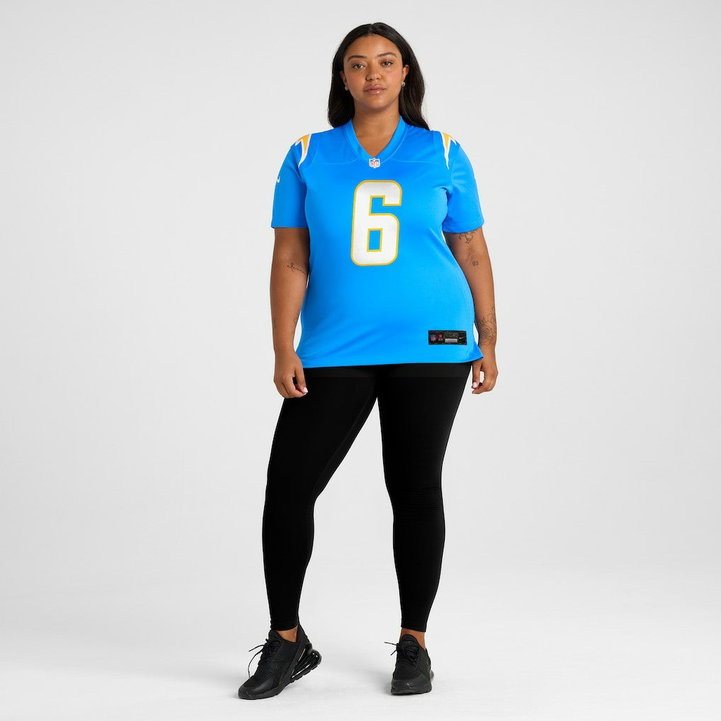 Eric Kendricks Los Angeles Chargers Women's Game Player Jersey - Powder Blue